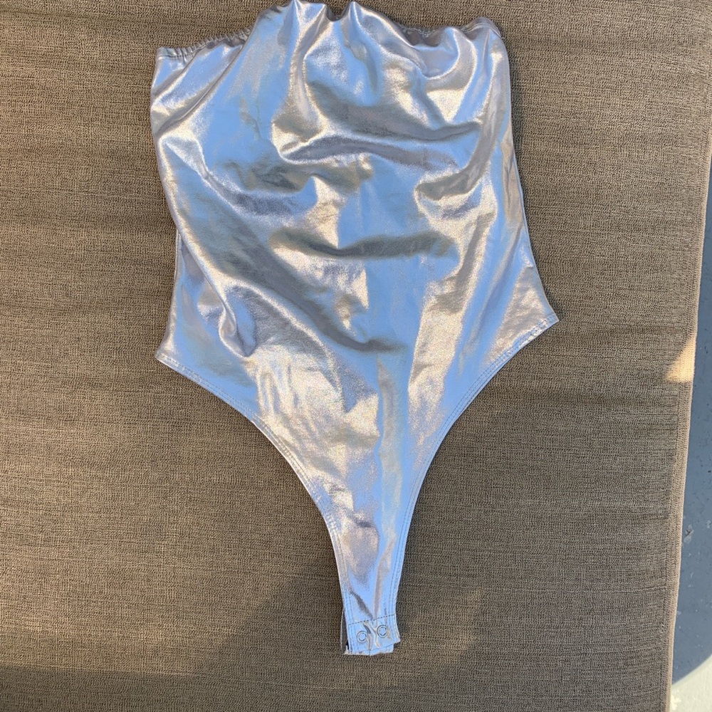 Silver one piece